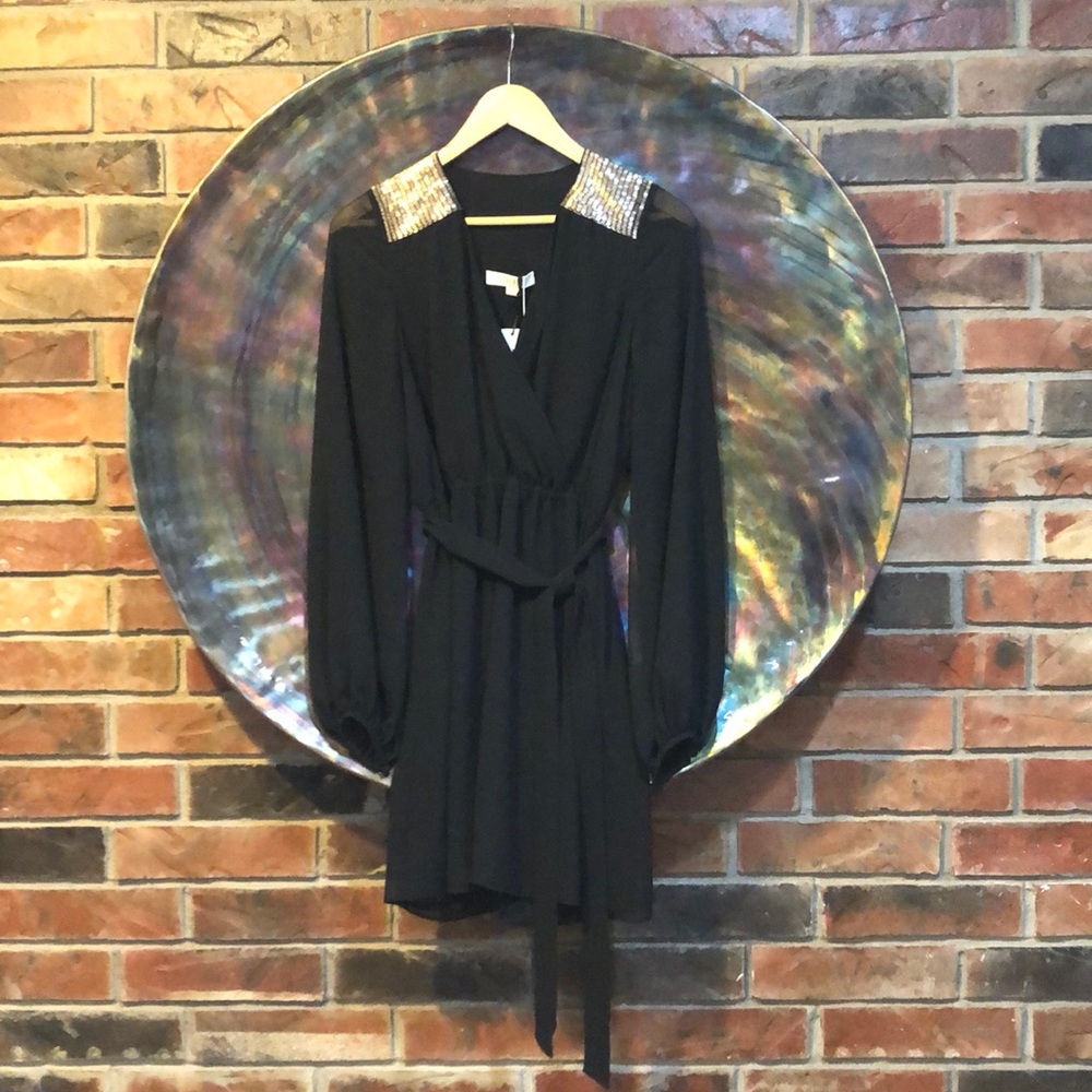 Erin Fetherston Dress With Gold Beading